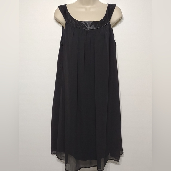 Vintage Connected Apparel Black Gothic Tent Trapeze Dress Size 12 - Picture 4 of 10